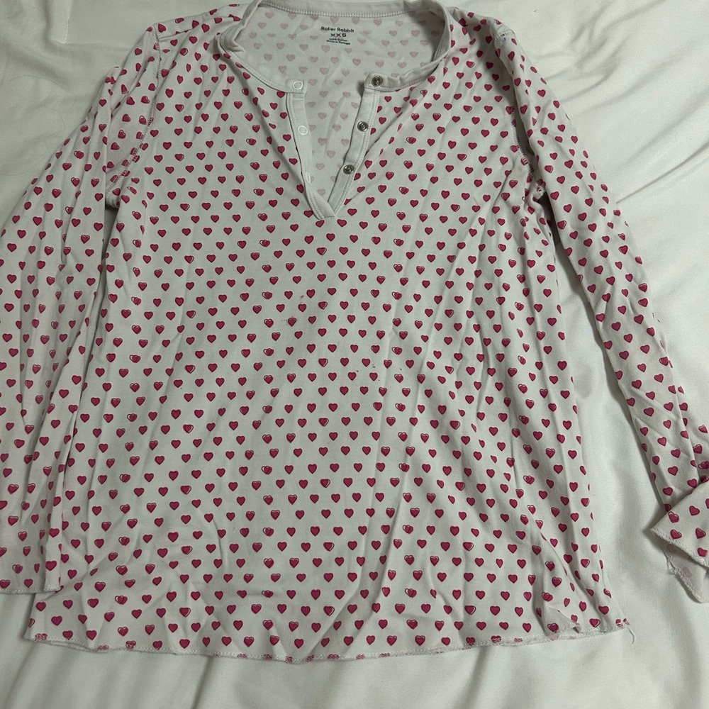 Roller rabbit kids pj shirt